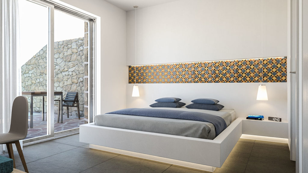 Karpathos Luxury Suites bed rooms